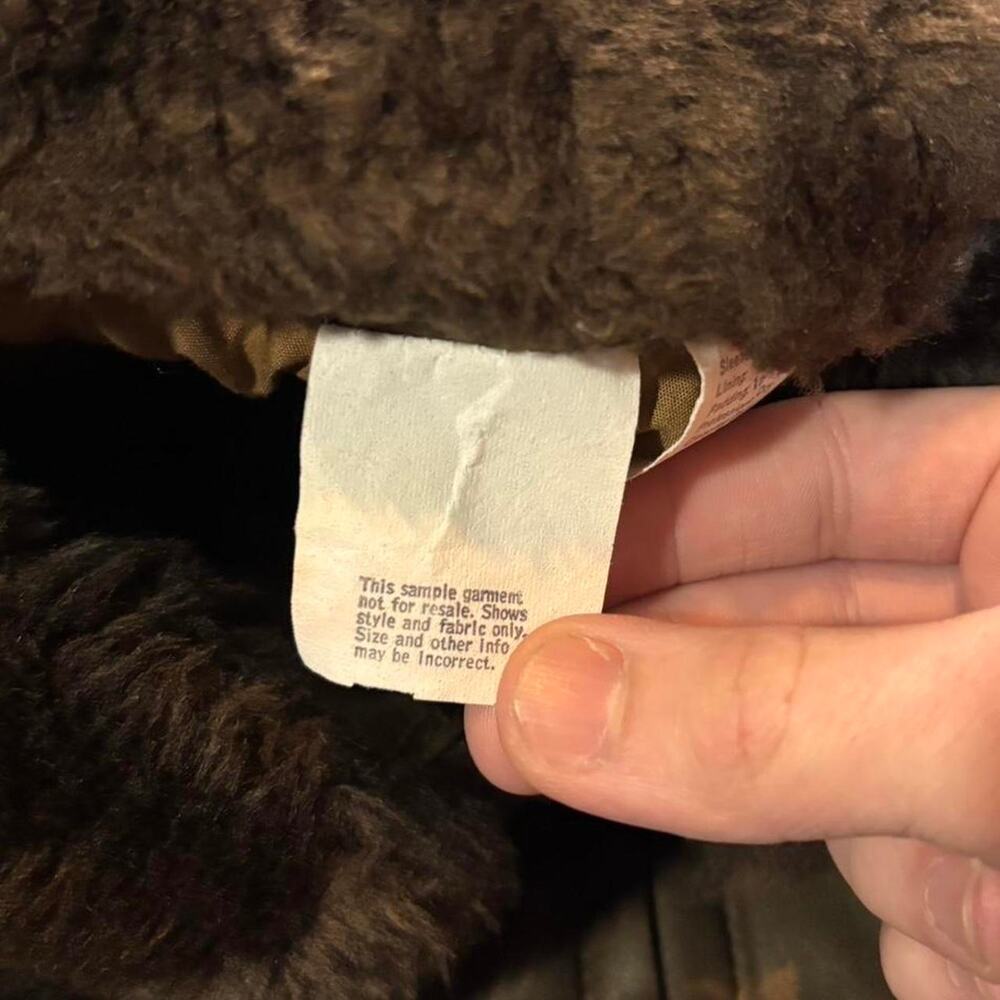 Vintage 70s Levis Movin On Bomber Jacket. Fur Col… - image 8